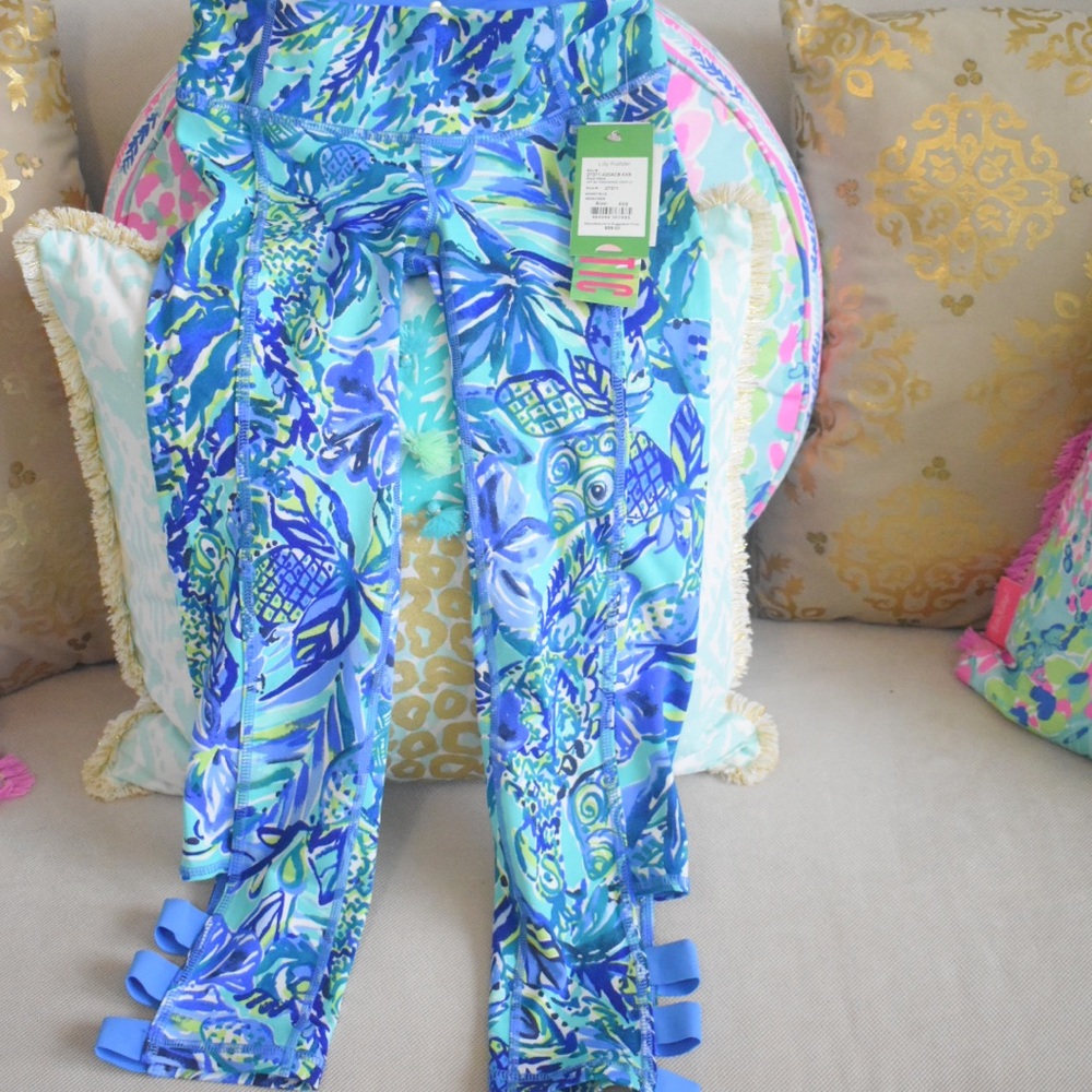 Lilly Pulitzer Sneak A Beak Weekender Leggings NWT